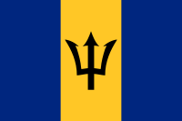Barbados Flagge