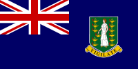Britische Jungferninseln Flagge