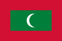 Malediven Flagge